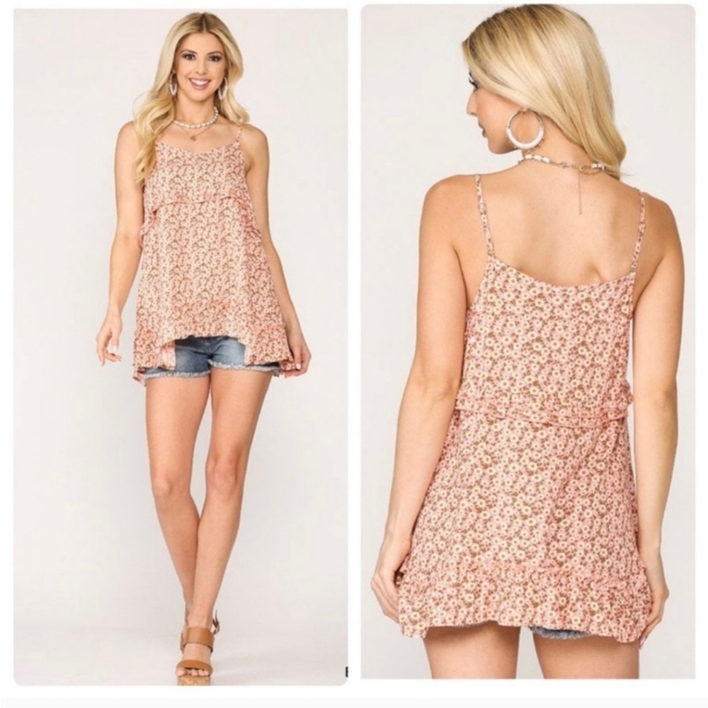 DITZY FLORAL CAMI TOP